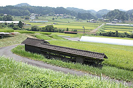 平家の落人伝説が開いたと伝えられる程原集落の集会所