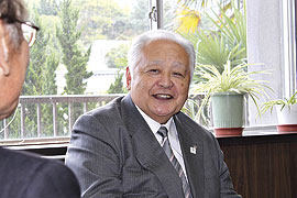 山内道雄町長