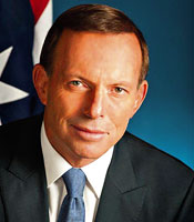 The Hon. Mr. Tony Abbott MP
Prime Minister of Australia トニー・アボット オーストラリア連邦首相