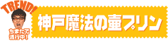 ちまたで流行中！『神戸魔法の壷プリン』